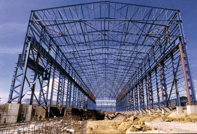 登封船厂网架工程