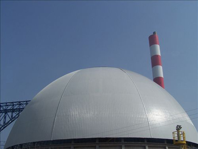 登封球形发电厂网架工程